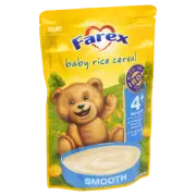 Farex Baby Rice Cereal 125g First Food For Ages Rich in Iron 4+ Months