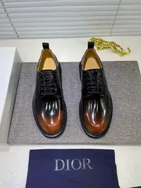 在飛比找Yahoo!奇摩拍賣優惠-【King女王代購】DIOR 迪奧 小蜜蜂皮鞋新款男士低幫商