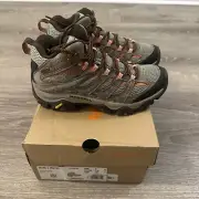 Merrell Moab 3 Mid Womens Ladies Waterproof Walking Boots Brown Size 6