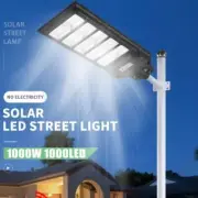 90000000LM Foco Solar De Calle Con Sensor Exterior Lampara Alumbrada Impermeable