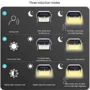 Yard Tungsten Lamp Solar Powered Wall Light Motion Sensor Night Lighting
