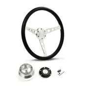 SAAS Steering Wheel SW702BH & billet boss for Holden Monaro HQ HJ HX 1971-1980