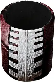 Pen Holder,Pen Organizer for Desk,Sport Ball Football Texture,Office Desk Accessories