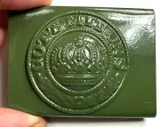 WWI GERMAN PRUSSIAN EM NCO M1915 COMBAT FIELD BELT BUCKLE
