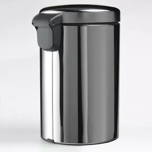 Brabantia Newicon 腳踏式時尚環保垃圾桶 緩降垃圾桶 北歐風垃圾桶 腳踏垃圾桶 垃圾桶 12L 亮面金屬