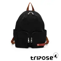 在飛比找蝦皮購物優惠-tripose CUBI微皺尼龍輕量後背包-大-經典黑TPA