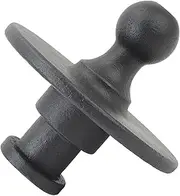 Gooseneck Ball Adapter 2in Forged Kingpin to 2 5/16in Gooseneck Ball Adapter Hardened Steel 2085295 Gooseneck Plate Ball Adapter for Tractor Trailer Fifth Wheels