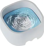 Spill Proof Dog Bowl,1L Pet Water Bowl Slow Feeder Dispenser | Non-Slip Base Pet Feeder for Cats Puppies for Multi-Puppies Households