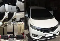 在飛比找Yahoo!奇摩拍賣優惠-☆久豆麻鉄☆Honda Fit 3代 FIT3 (風切套組)