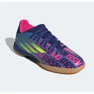 Adidas X Speedflow Messi.3 In J 大童 足球鞋 藍 FY6901【S.E運動】