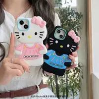 在飛比找蝦皮購物優惠-3D立體卡通hellokitty iPhone15 14 1