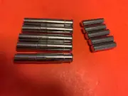 SET OF 5 XL CHROME PLATED METAL FERRULES 3 1/4″L X 7/16″ID & 1 3/4″L X 3/8"ID