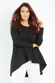 The Long Sleeve Drop Back Tee--BIRDK-1226