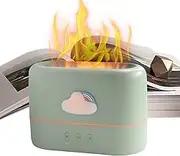 Flame Diffuser,Diffuser Oil Machine | Odor Eliminator Small Humidifier Scent Decor Cloud Cool Mist Interior Accessories for Desk Yoga Room Workplace Bedroom Studio