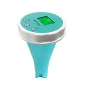 6 in 1 Water Quality Detector PH EC TDS ORP Temperature Chlorine APP Display Swimming Pool Bluetoot Blue