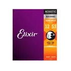 ELIXIR STRINGS Nanoweb Acoustic 80/20 Bronze Light 11052 Guitar Strings