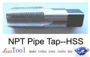 2-11 1/2 NPT Pipe Tap HSS 2-11.5 NPT Tap Taper Pipe Thread Bright Premium