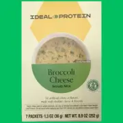 Ideal Protein Broccoli Cheese Soup Mix - 7 packets