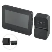 Full View 4 3 Screen Doorbell Phone Intercom Security Camera Wireless Door Bell