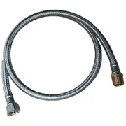 10mm SS Gas Hose 1/2 BSP FC x 1/2 BSP M 1200mm
