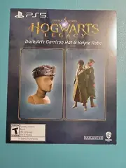 Hogwarts Legacy Dark Arts Garrison Hat & Kelpie Robe DLC Card PlayStation 5 PS5