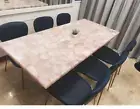 60" x 30" Pink Rose Quartz Stones Counter Top/ kitchen counter top