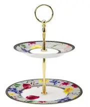 Maxwell Williams Teas & C’s Contessa 2 Tiered Cake Stand