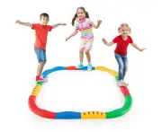 20PCS Balance Beam Set Kids Floor Game Blocks w/Massage Patterns Training Obstacle Course Gym Toy