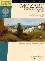 Mozart Piano Sonata in C Major K.309 Sheet Music Book 000296972