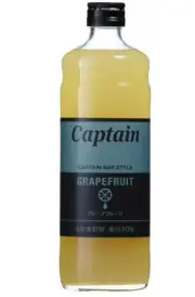 Captain Shaved Ice Syrup GRAPEFRUIT Flavor 600ml Japan NEW