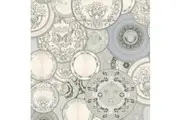 Versace Les Etoiles De la Mer Dish Textured Wallpaper (Silver/Grey) (10m x 70cm)