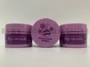 Bath & Body Works Sugar Plum Candy Nourishing Lip Balm Chapstick Mask S/3 #4148B
