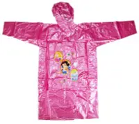 在飛比找Yahoo!奇摩拍賣優惠-【卡漫迷】 公主系列 女童 雨衣 長74公分 ㊣版 小女孩 