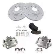 Front Disc Brake Kit for Ford Fusion, Lincoln Zephyr, Mercury Milan, Mazda 6, (for: Mazda)