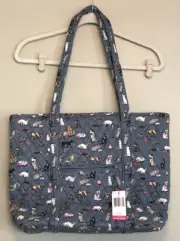 Vera Bradley Large Vera Tote CAT'S MEOW MSRP $125 ~ NWT