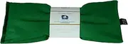 Lavender Eye Pillow - Migraine, Stress & Anxiety Relief - #1 Stress Relief Gifts for Women - Made in The USA, Organic Flax Seed Filled Emerald Green - Organic Cotton