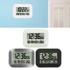 Large LCD Wall Clock with Multifunctional Features for Easy Readability
