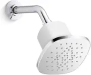Kohler Cinq Square Single-function Filtered Showerhead, 2.5 Gpm Polished Chrome