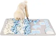 STELLAIRE CHERN Snuffle Mat for Small Large Dogs Nosework Feeding Mat (23.6" x 39.4") Easy to Fill and Machine Washable Training Mats Pet Activity/Toy/Play Mat, Great for Stress Release - M