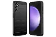 For Samsung Galaxy S23FE /S23 FE Case Shockproof Heavy Duty Rugged Anti Knock Back Cover (Black)