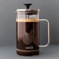 在飛比找PChome24h購物優惠-La Cafetiere 玻璃法式濾壓壺(簡約銀350ml)