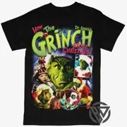 The Grinch Tee Shirt Christmas Movie Rap Style T-shirt