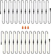 LED Plant Grow Light Strips, 12-inch Full Spectrum Grow Lights for Indoor Plants Plug and Play 2.7W Plant Lights for Seedling Vegetable Flower Succulents Plants 12 Pack Sunlight AU Plug 12 Pack