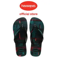 在飛比找蝦皮商城優惠-Havaianas 哈瓦仕 拖鞋 夾腳拖 幾何線條 黑 Po