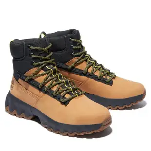 【Timberland】男款小麥色GreenStride Edge磨砂革防水靴(A2KT2231)