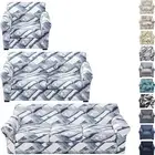 1/2/3 Seater Sofa Couch Cover Elastic Sofa Slipcover Separate Seat Cushion Cover