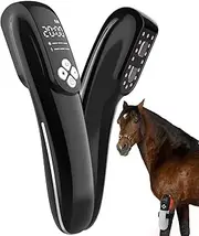 PUPCA aser herapy for Horse, 12 * 605nm & 4 * 808nm Handheld ens Infrared Red ight herapy for Horses Tendon and Ligament njuries & ain, mprove Athletic Performance