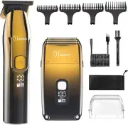 Shaver Bald Head Electric Razor for Men with Precision Barber Trimmer Cordless