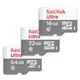 SanDisk NEW ULTRA 16G 32G 64G microSD UHS-I 記憶卡 保固公司貨