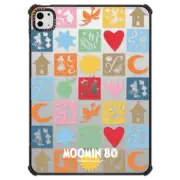 iPad Pro 11-inch (M4) iPad Impact Case Moomin Square Pattern Tablet Case